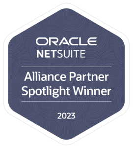 Oracle NetSuite Alliance Partner Spotlight Winner - 2023