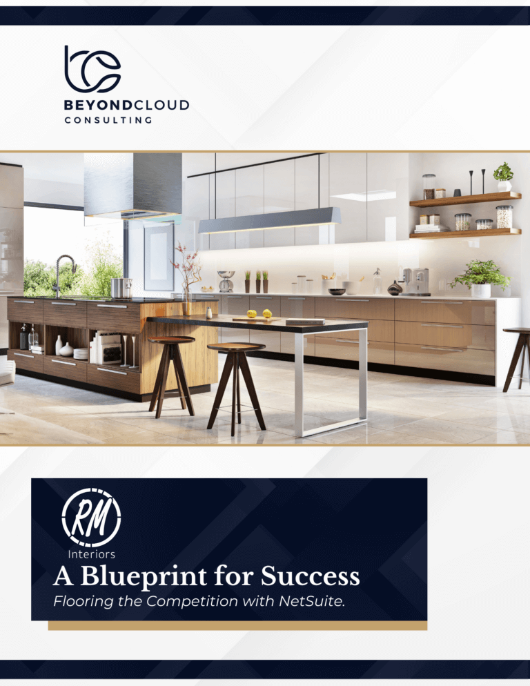 RMI Cover Page - featuring a furnished kitchen.