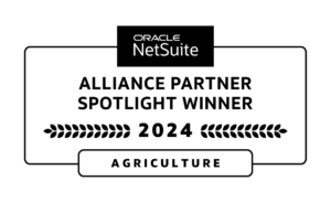 NetSuite Alliance Partner Spotlight Winner - Agriculture 2024