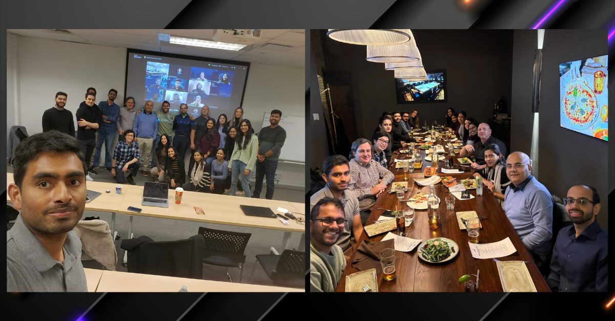Our team at the Winter 2024 Off-site office event as well as a dinner at Cibo Wine Bar.