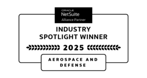 NetSuite Spotlight Award - Aerospace & Defense Winter 2025