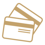 Two credit cards.
