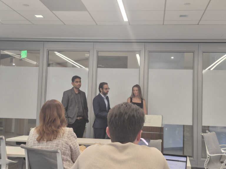 Our team presenting at the Santa Monica Lunch and Learn