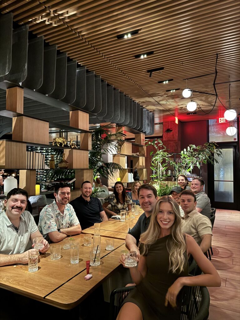 Our team at the Austin 2025 Dinner.