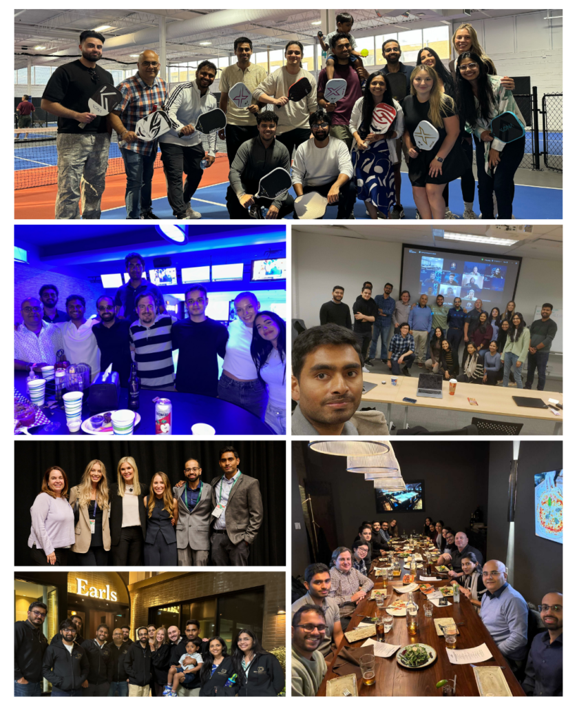 The BCC team at various gatherings throughout the years.