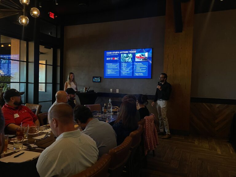 Our team at the Houston Lunch & Learn.