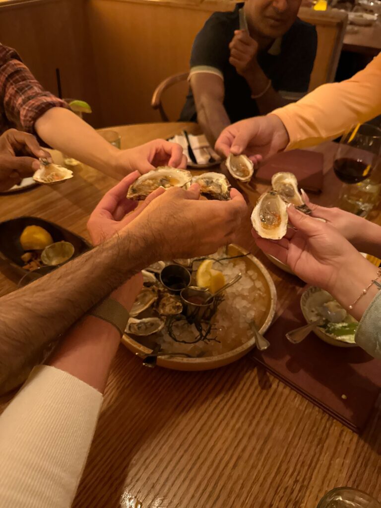 The classic BCC Oysters.