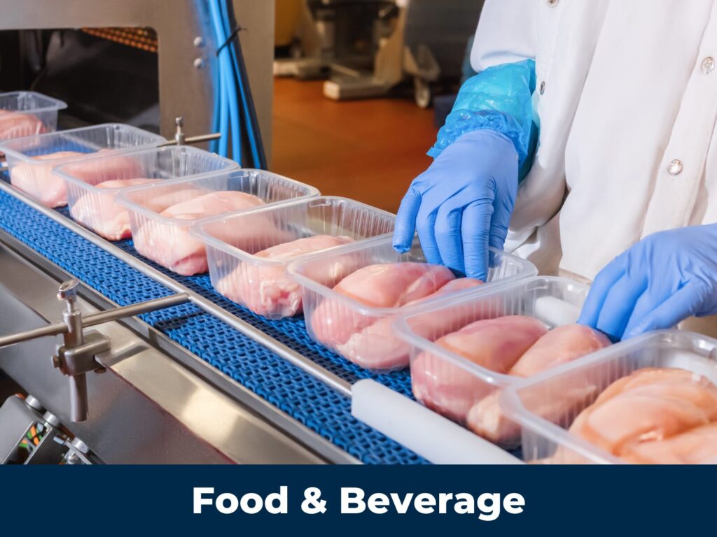 Food & Beverage - chicken preparation.