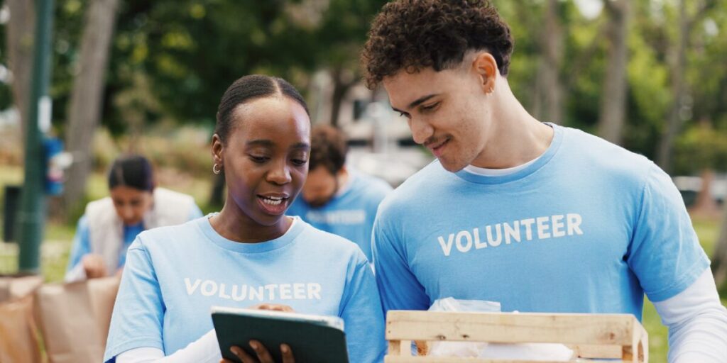Two NFP volunteers.
