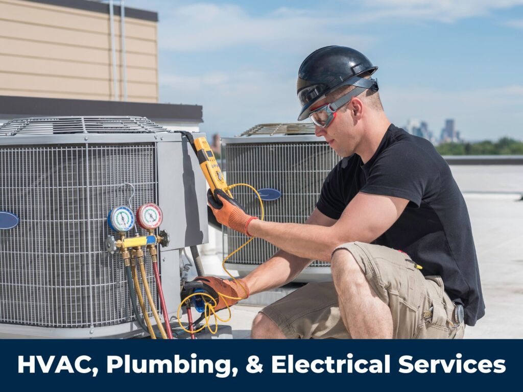 An HVAC Repairman.