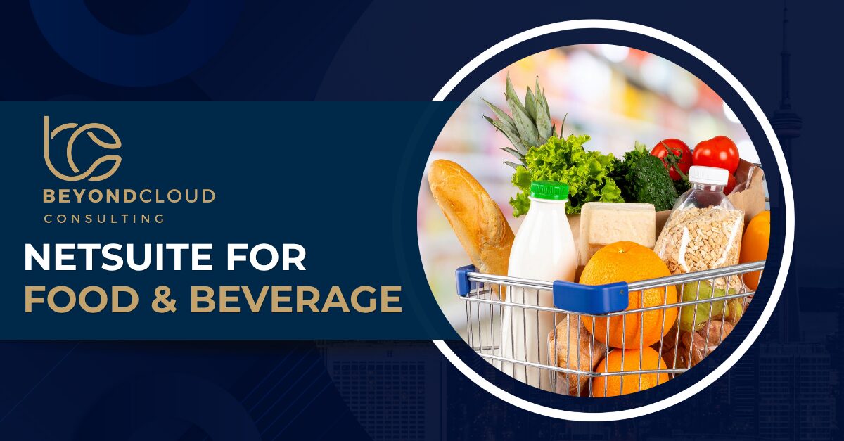 NetSuite for Food & Beverage