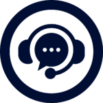 A dialogue window with headphones.