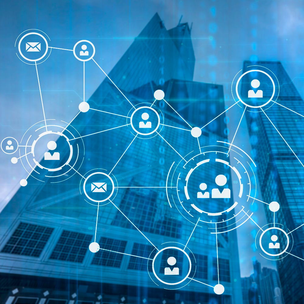 A network of individuals.